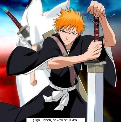 Despre personaje - Ichigo Kurosaki Protagonistul din Bleach, Ichigo - Bleach