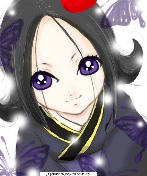 Personaje - Kikuri O fetiţă mică şi - Jigoku Shoujo