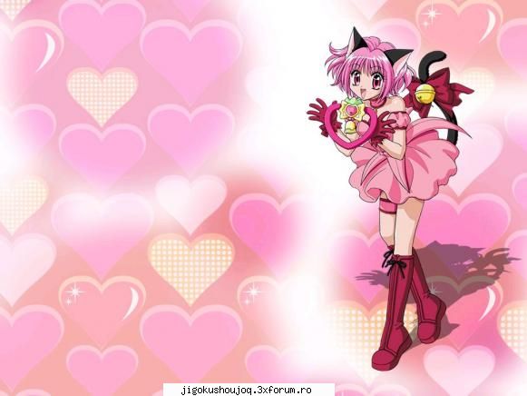 Personaje - Zoey-Ichigo Conducatoarea celor cinci Mew Mew. O - Mew Mew Power
