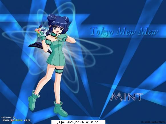 Personaje - Corinna Bucksworth - Mint Aizawa Prima Mew gasita - Mew Mew Power